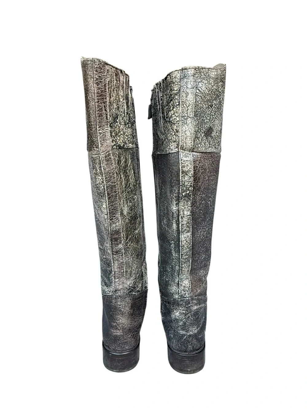• STEVE MADDEN • Steve Madden crackle “Reins” equestrian riding boots 7.5